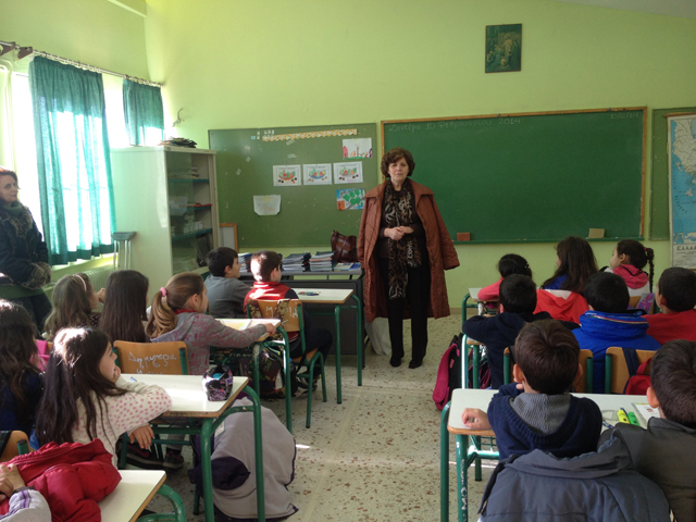 Επίσκεψη συγγραφέως στο Δημοτικό σχολείο Κωστακιών ¨Αρτας