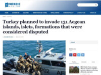 Αποκάλυψη από Nordic Monitor: Στο φως τουρκικό σχέδιο κατάληψης 131 νησίδων και βραχονησίδων στο Αιγαίο
